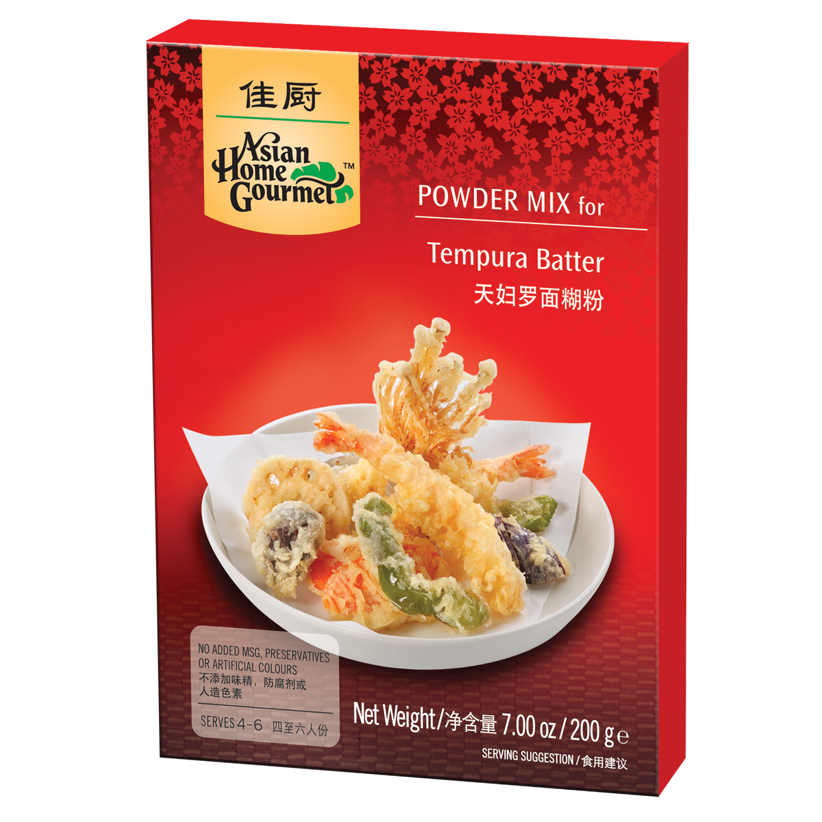 Tempura Batter Mix - CASE of 6 – Asian Home Gourmet Direct