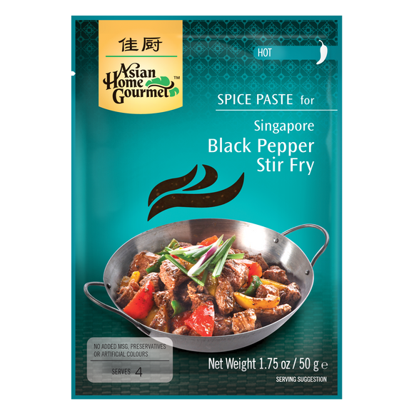 Singapore Black Pepper Stir Fry