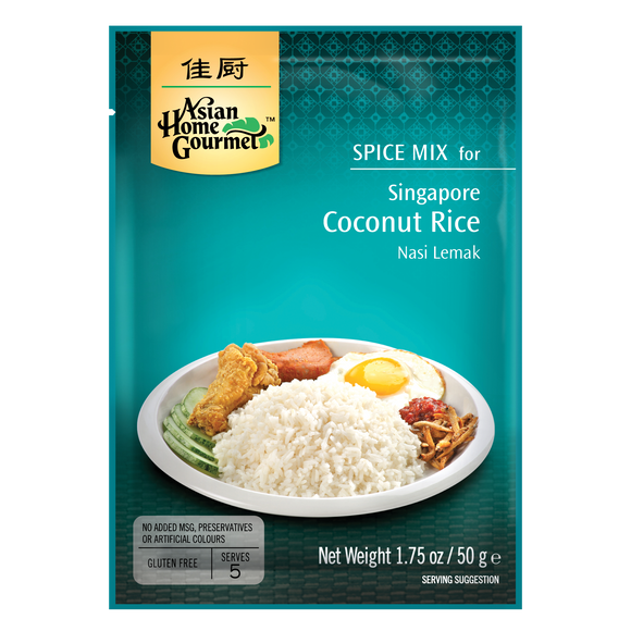 Singapore Coconut Rice - CASE of 12